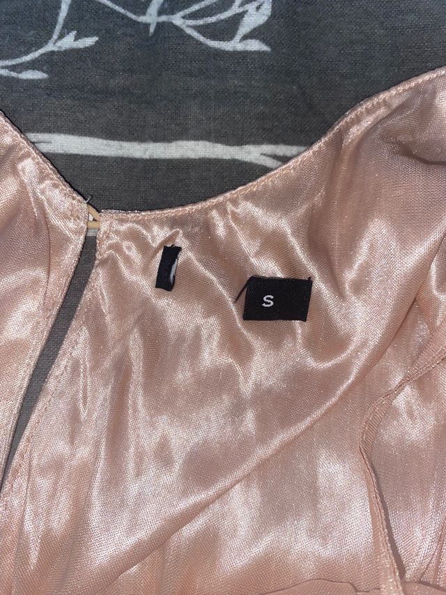 Tuta corta rosa chiaro Mono