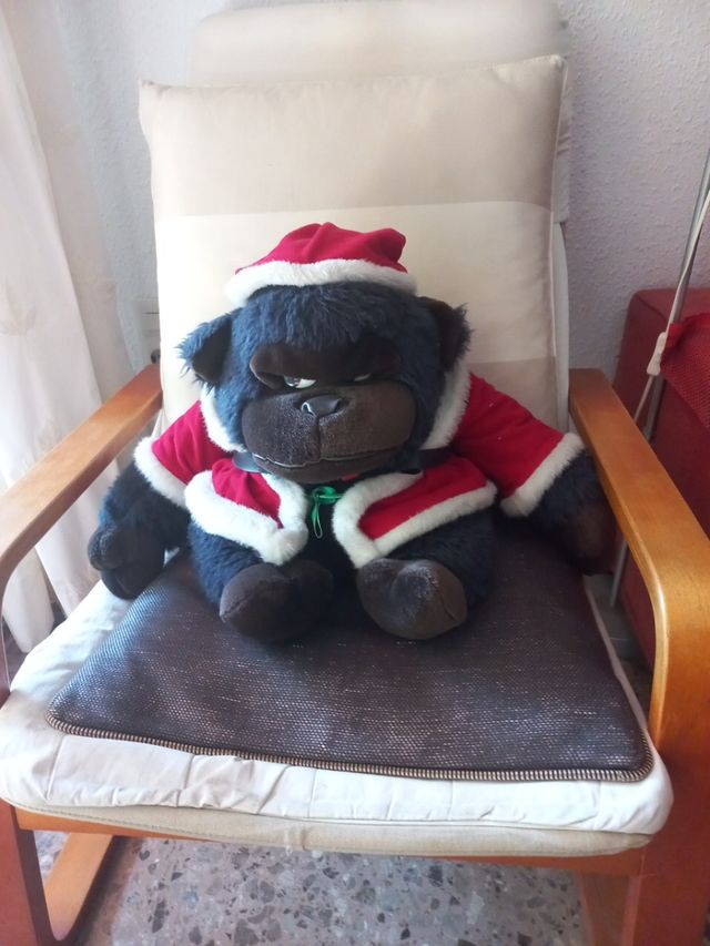 peluche grande navideño.