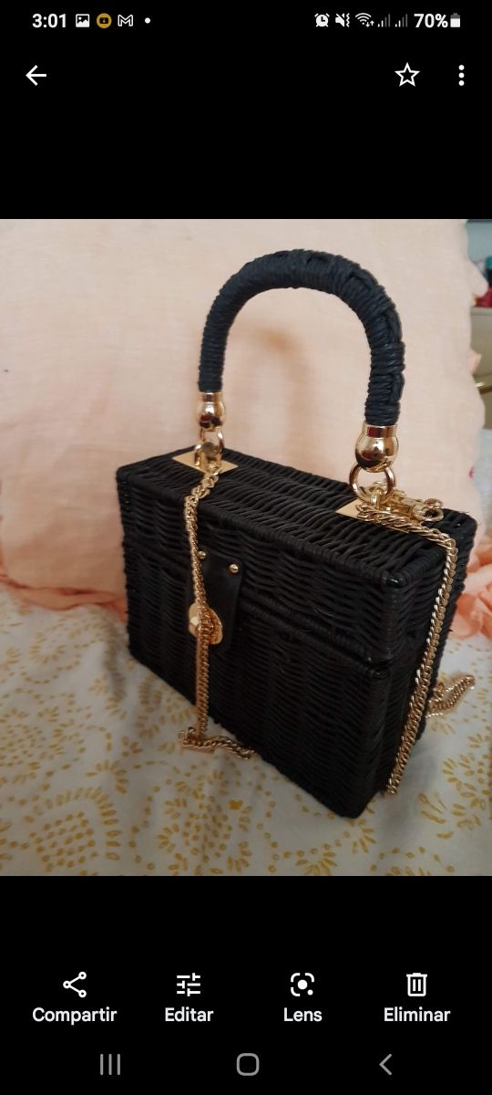 Bolso de hombro Zara