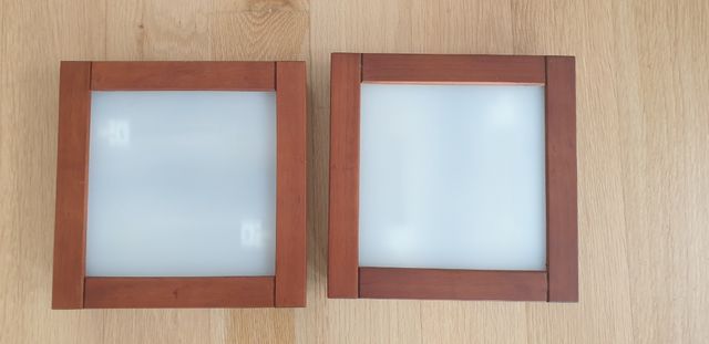 2 plafones techo empotrables. IRVALAMP.