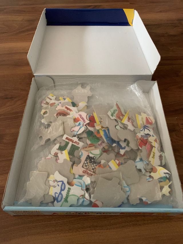 Puzzle mi primer abecedario inglés 136p