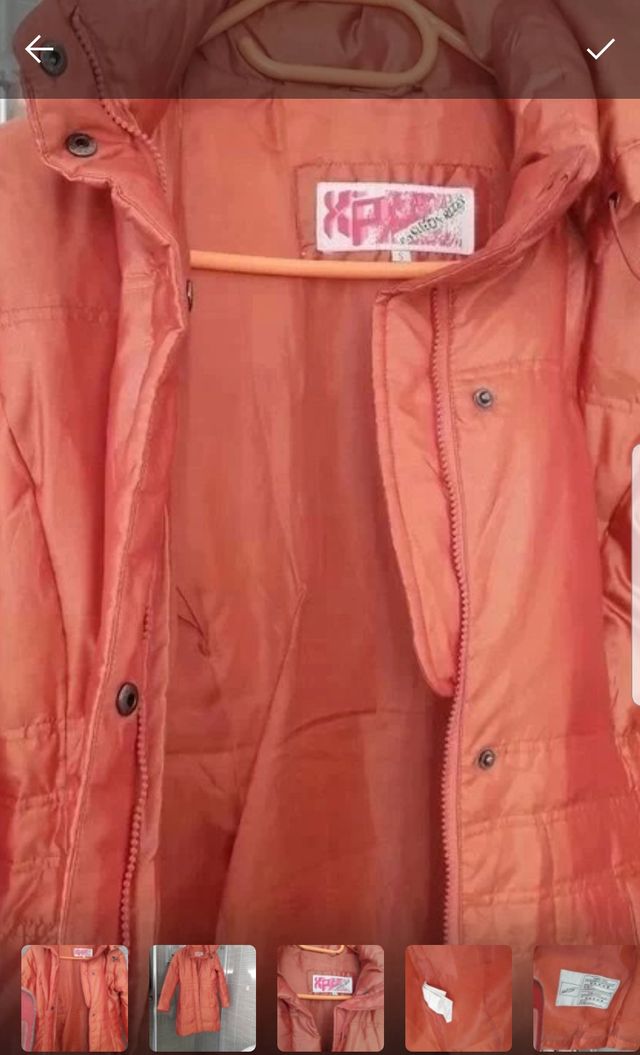 Piumino lungo piuma d'oca