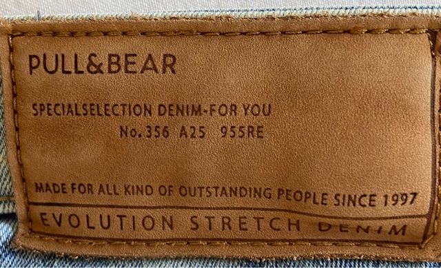 Pantaloni in denim Pull&Bear