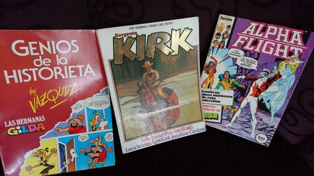 Varios cómics de culto. Varios precios.