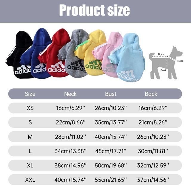 Sudadera perros ADIDOG