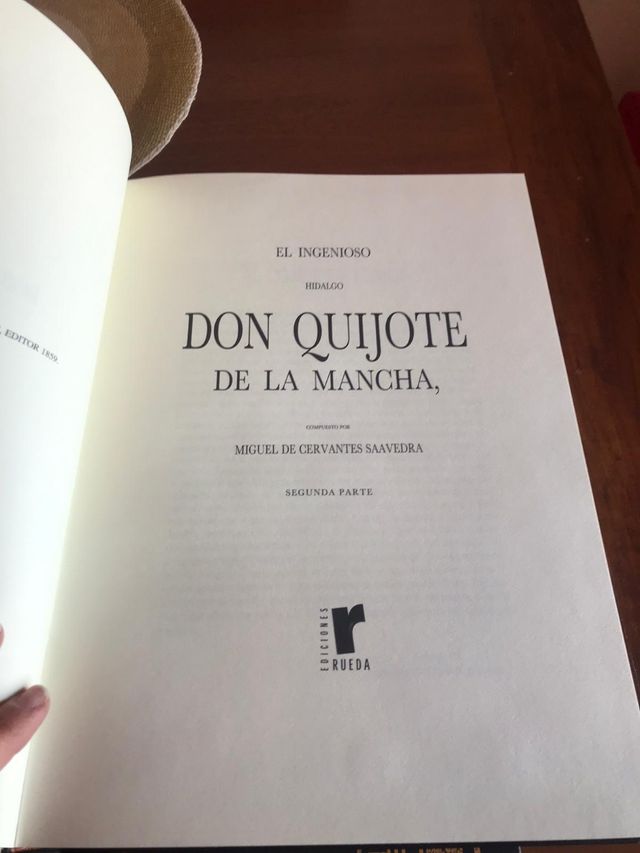 Don Quijote de la Mancha. 2 tomos