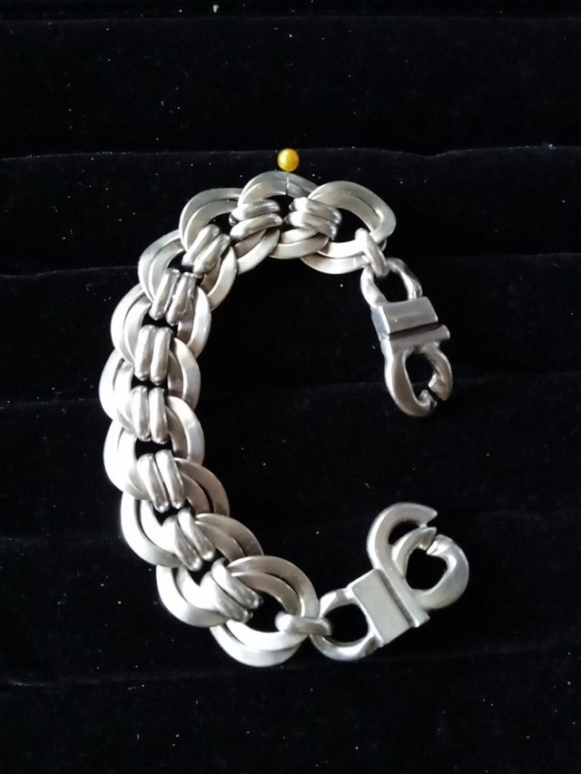 Pulsera acero hecha a mano. Sin estrenar