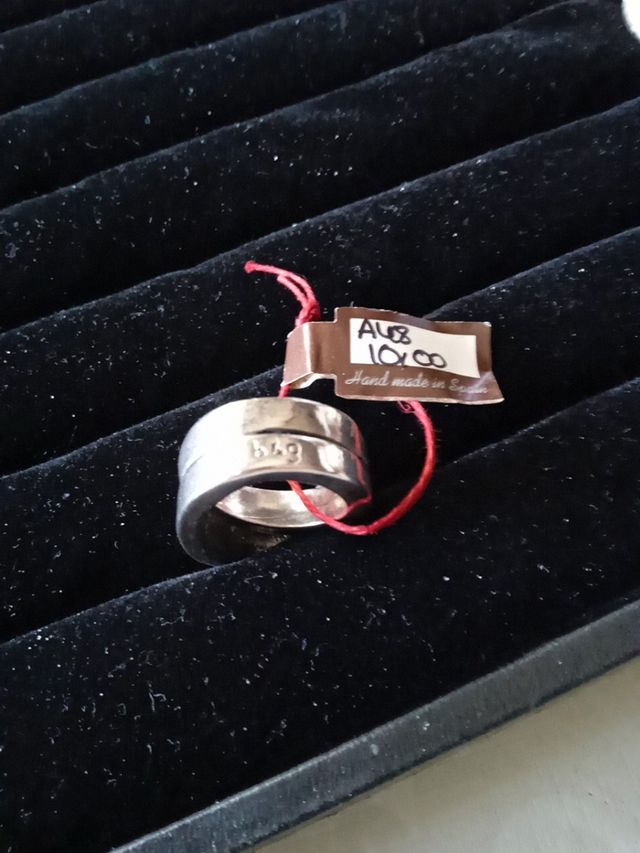 Anillo acero b&g. Sin estrenar.