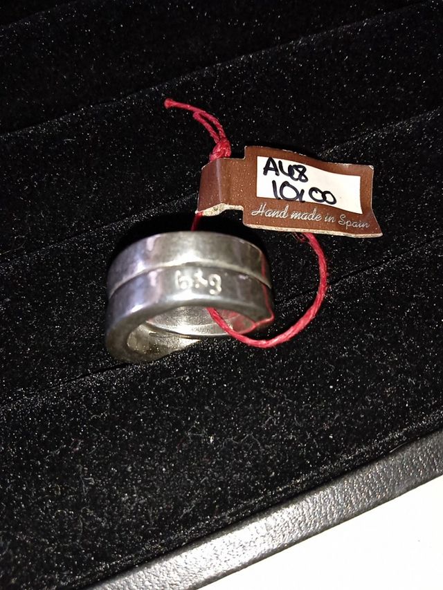 Anillo acero b&g. Sin estrenar.