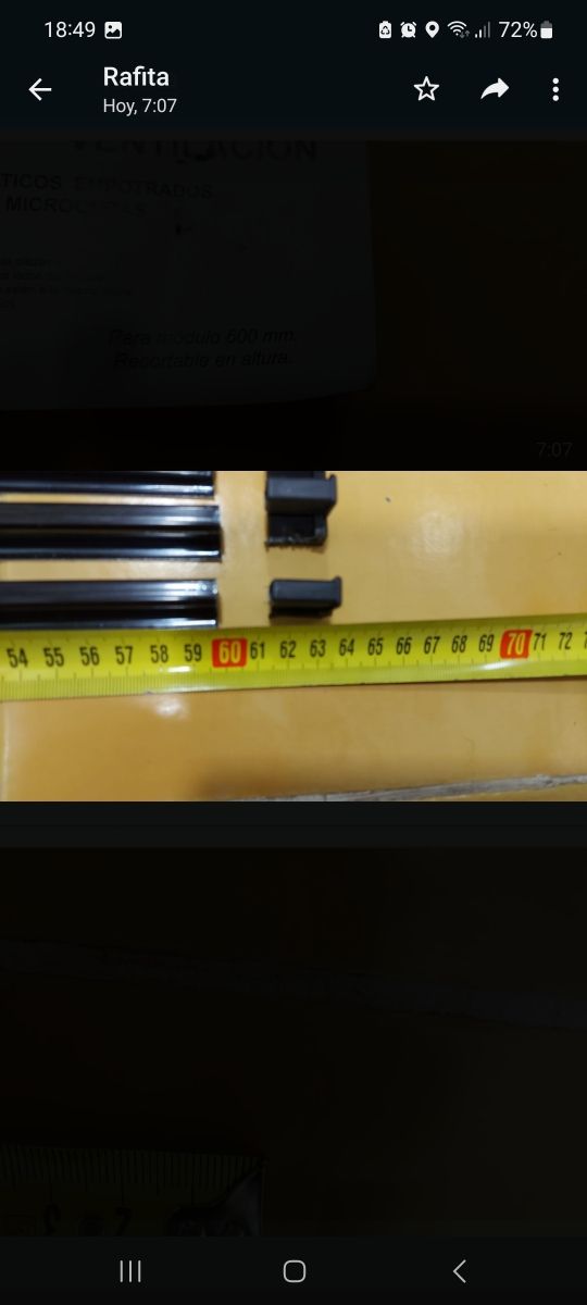 Rejilla de ventilación de electrodomésticos.