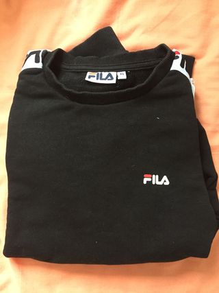ICOMPRE 2 DE CADA CAJA fila sudadera negra Y OBTENGA UN 70% DE DESCUENTO!