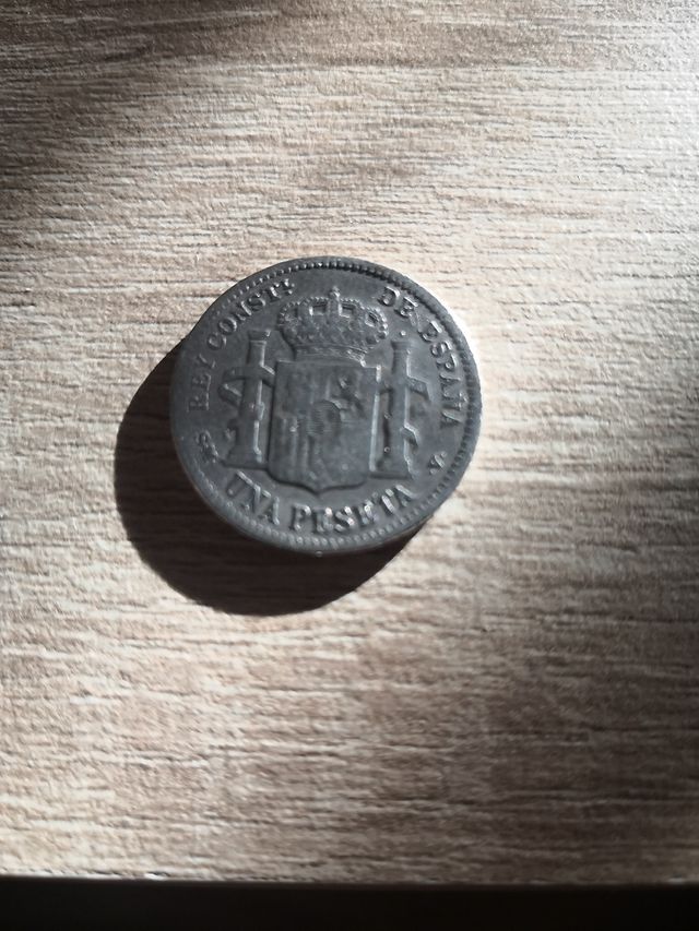 moneda de plata  1 peseta (1904)