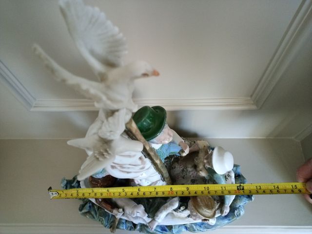 Figura barco y pescadores.