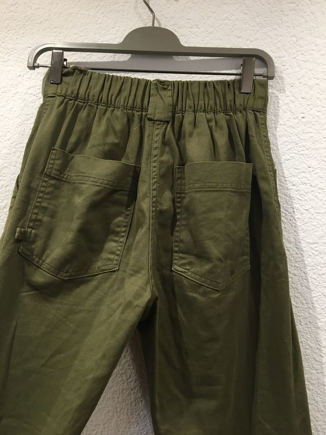 pantalón verde militar