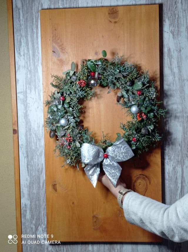 Corona navidad/ adviento