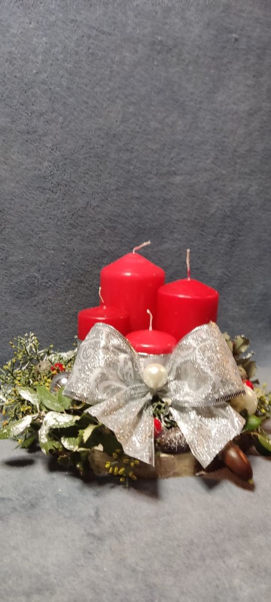 Centro de mesa navideño