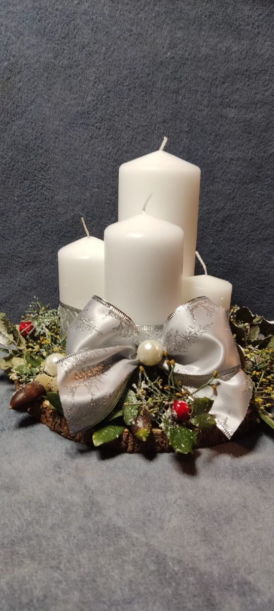 Centro de mesa navideño