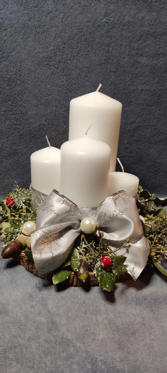 Centro de mesa navideño