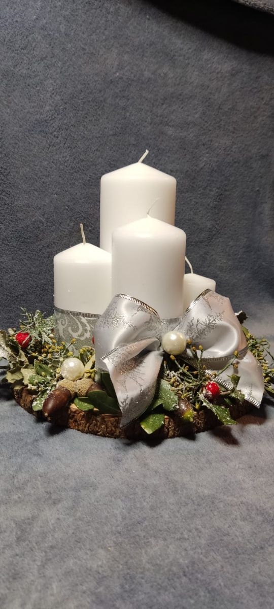 Centro de mesa navideño