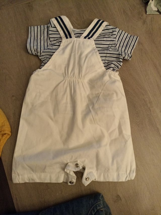 3 conjuntos verano bebe niño talla 3 M