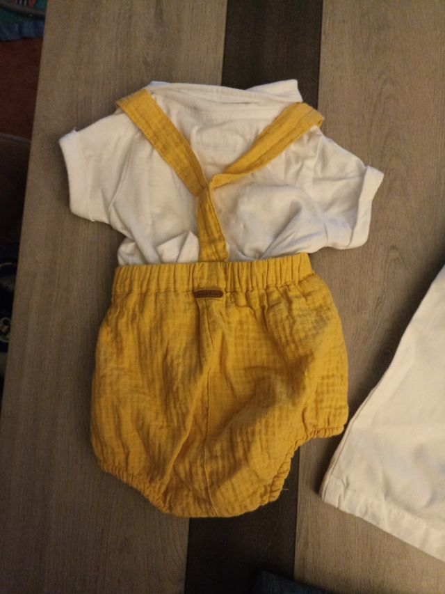 3 conjuntos verano bebe niño talla 3 M