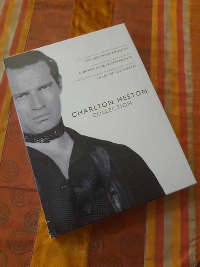 pack DVD Charlton Heston. Regalo navidad.
