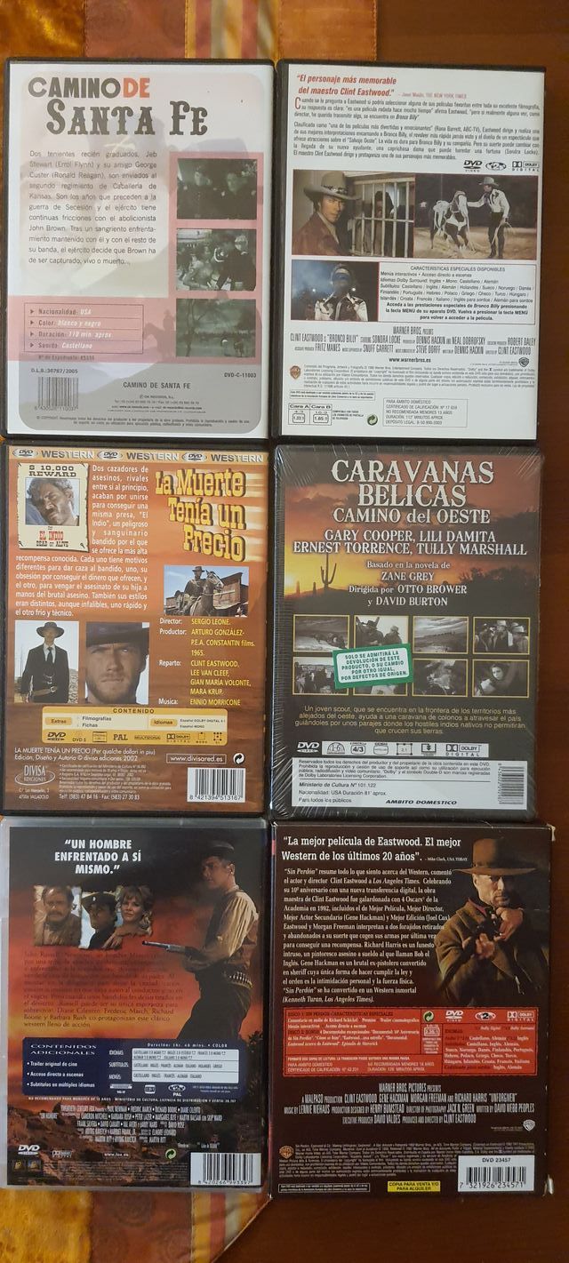 colección DVD western. Regalo especial navidad
