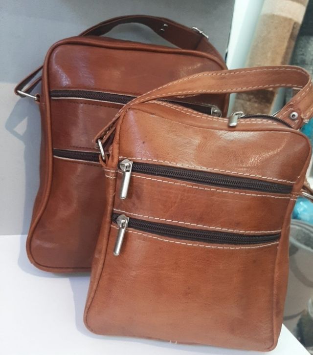 bolsos bandoleras de cuero auténtico ✅ artesanal