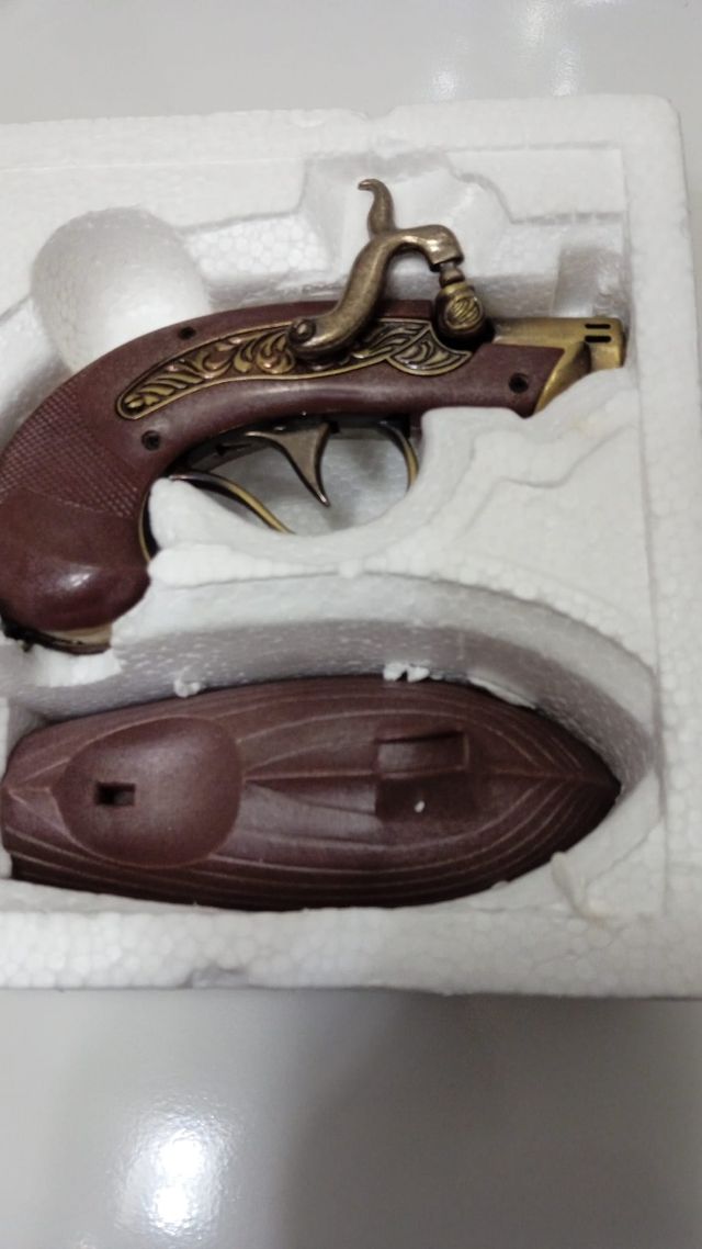 Mechero mesa JS Pirata Nuevo vintage