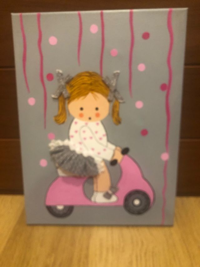 Cuadro infantil niña
