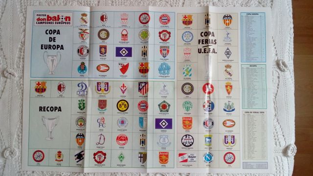 Lote Póster Mas As Mundial Don Balón Historia Liga
