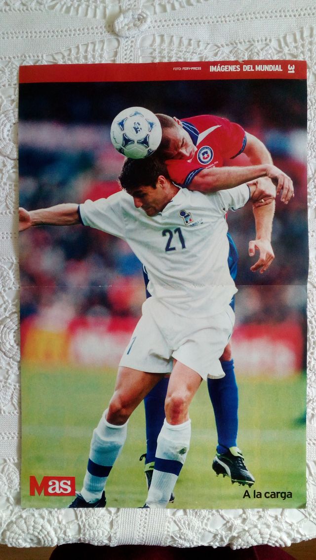 Lote Póster Mas As Mundial Don Balón Historia Liga