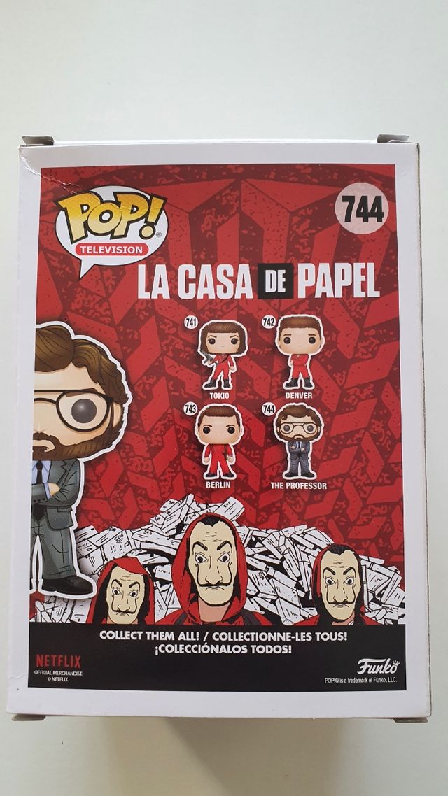 CAJA FUNKO POP LA CASA DE PAPEL