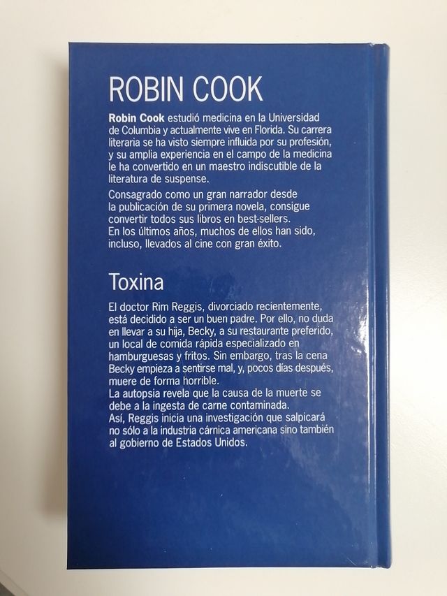 Robin Cook Toxina