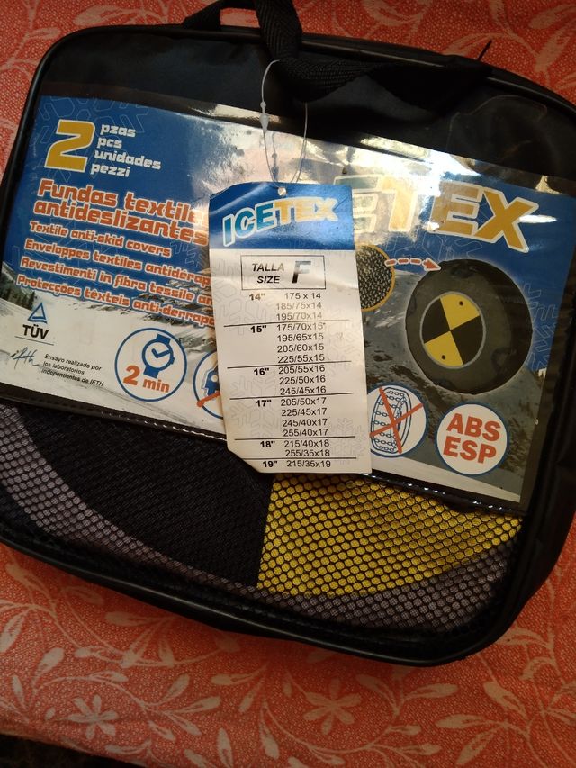 Funda textil antideslizante