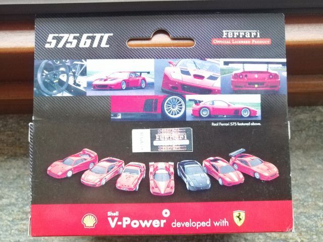 Modellino Ferrari 575 GTC Shell V-Power