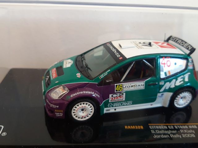 CITROEN C2 S1600 gallagher rally jordan 2008 1/43