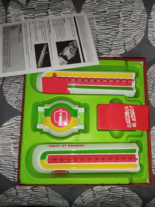 Juego Derriba la Letra