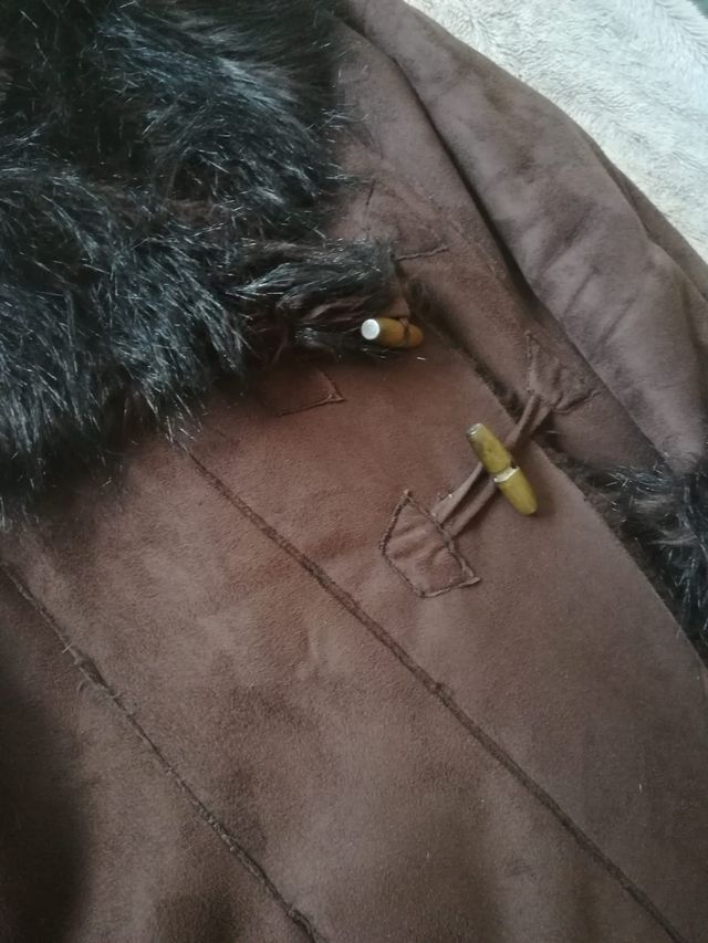 Chaquetón pelo Zara