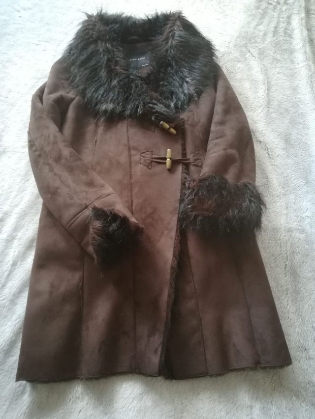 Chaquetón pelo Zara