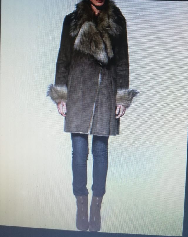 Chaquetón pelo Zara