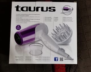 Secador Taurus Studio 2000 Ionic Frizz Protect de segunda mano por 18 EUR  en L\\'Hospitalet de Llobregat en WALLAPOP
