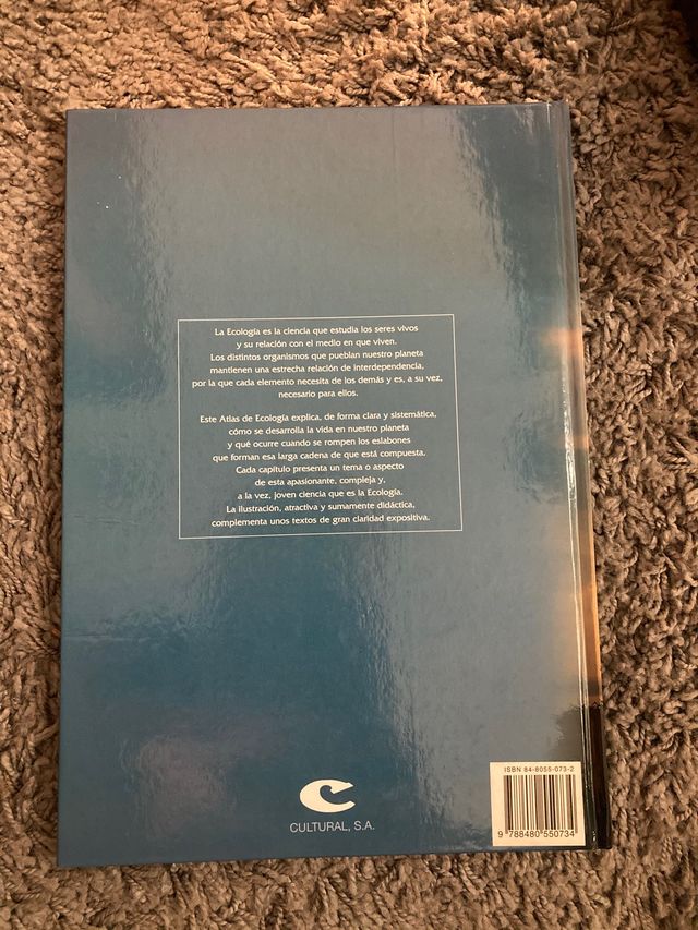 Libro Atlas de Ecología