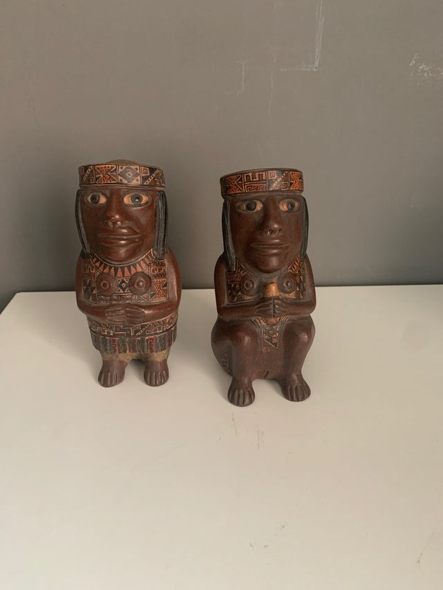 Figuras ceramica decoracion precolombinas