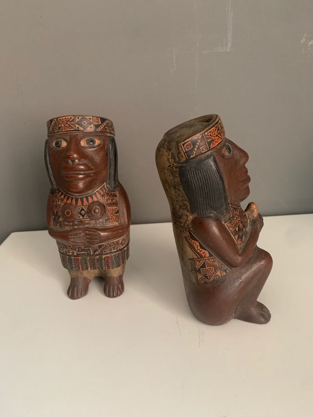 Figuras ceramica decoracion precolombinas