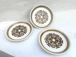 PLATOS RETRO INGLESES KILN CRAFT.
