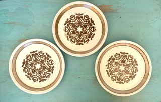 PLATOS RETRO INGLESES KILN CRAFT.