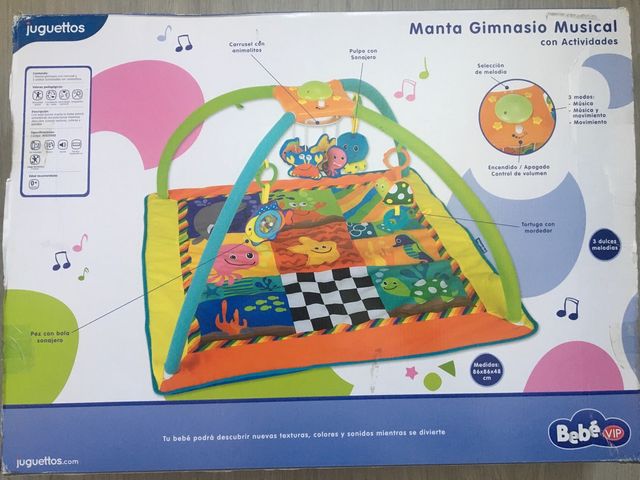 Manta gimnasio musical