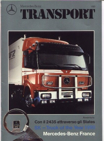 Mercedes Benz Transport n. 1/90 - 1990 - Rarità