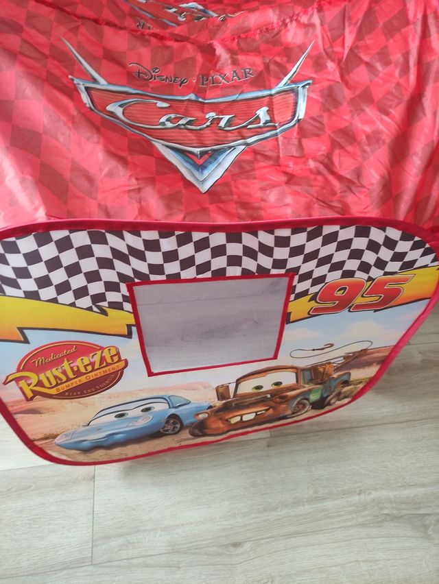 tienda caseta de tela plegable de Cars